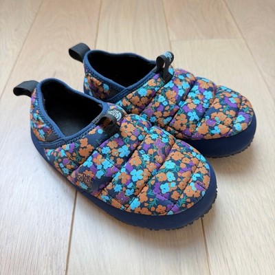 The North Face Kids ThermoBall Traction Mule II Floral Flower Shoes Size 3 Kids