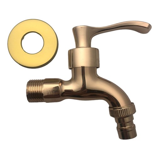 Elegante antike Bronze Wandmontage Waschmaschine Wasserhahn Vintage Gartendeko - Bild 4 von 41