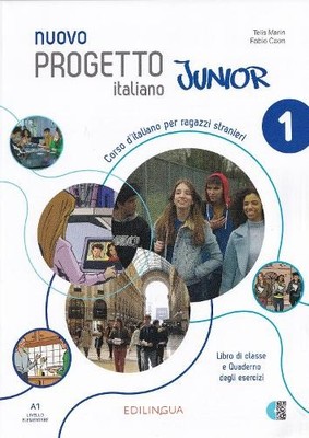 T Marin Fabio Ca Nuovo Progetto italiano Junior 1 + online access co (Paperback)
