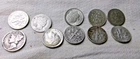 LOT OF ( 10 ) 90% SILVER DIMES $1 FACE VALUE #17