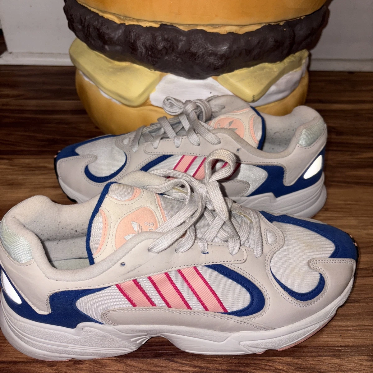 adidas Yung-1 Grey Royal for Sale | Authenticity Guaranteed | eBay