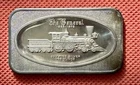 VTG The General Locomotive Madison Mint 1 oz Silver Bar .999 Fine Silver