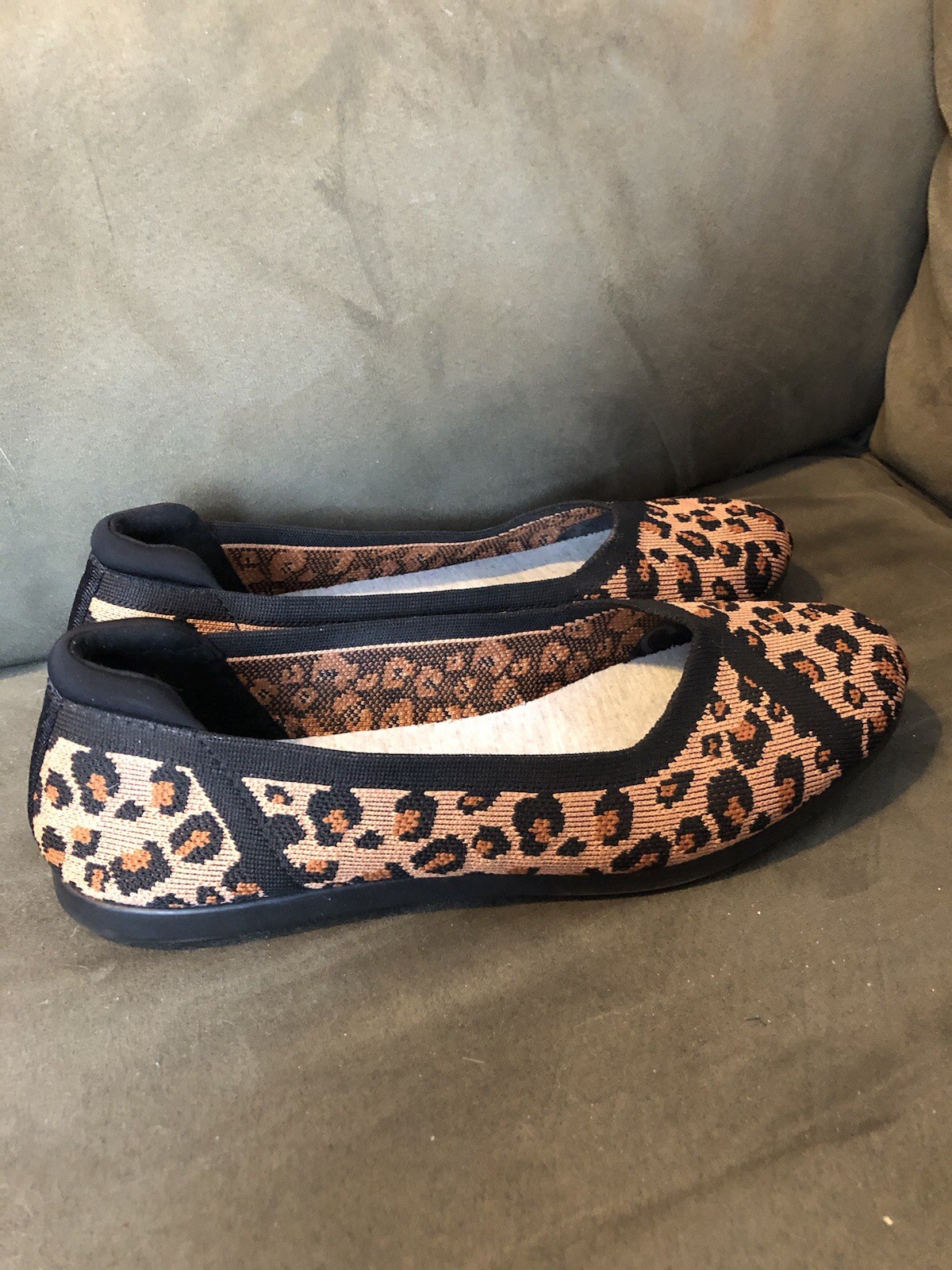 Clarks Cloudsteppers Cushion Soft Leopard Print B… - image 3