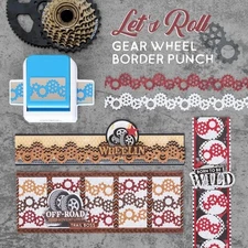Creative Memories  Gear Wheel Decorative Border Punch 