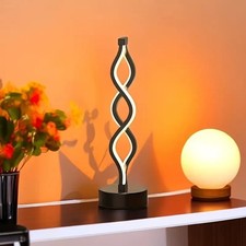 Table Control Bedside 3 Way Dimmable Lamp USB  Modern LED Desk Nightstand