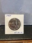 1955 50C Franklin Half Dollar (wt. 12.6g)