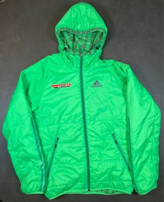 Adidas DSV Jacke Wendejacke Grün Herren XS unisex Übergangsjacke GER