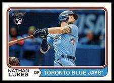 2023 Topps Heritage Nathan Lukes #667