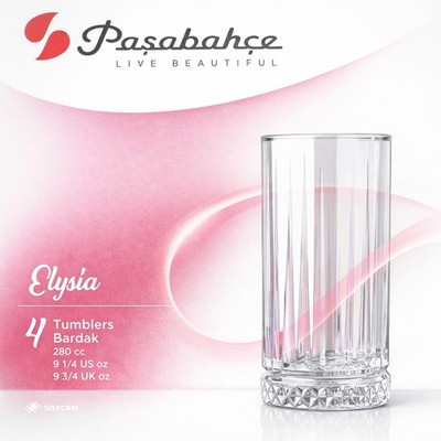 Wassergläser /Su Bardak Elysia 4er Set