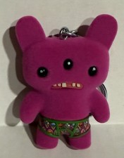 Fuggler Vinyl Keychain Series 2  Reek-O Purple  Flocked Catch Me  3   NEW