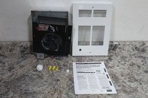 Dayton 5ZK68 120VAC 5118 BtuH Recessed Electric Wall-Mount Heater (C)