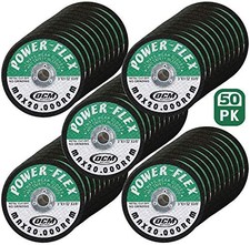 50 Pack - Cut Off Wheels 3 Inch x 1/32 Inch x 3/8 Inch for Cutting All Steel ...