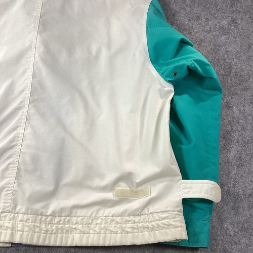 Vintage 1970s Mighty Mac Mens Retro Jacket Windbreaker Love Zip Boating Size 46 - Picture 13 of 19