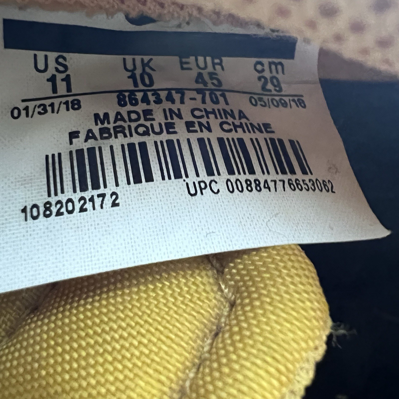 Nike SB Zoom Blazer Low Yellow Ochre Suede Skateboard Shoes Men's Size 11 thumbnail 8