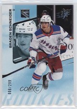 2022-23 SPx Rookies 6/299 Braden Schneider #110 08wq