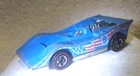 Hot Wheels 1973 Steam Roller Blue American Victory  Number 9 Indy Racing VIntage