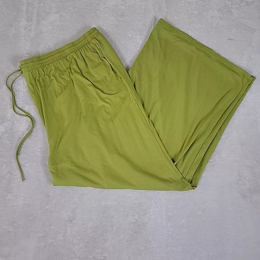 girlfriend-collective knit wide-leg lounge pants