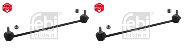 2 X Febi Koppelstange Vorne Beidseitig FüR Citroen C2 C3 I II DS3-image