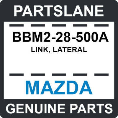 2004-2013 Mazda 3 Rear Lower Control Arm BBM228500A OEM for sale