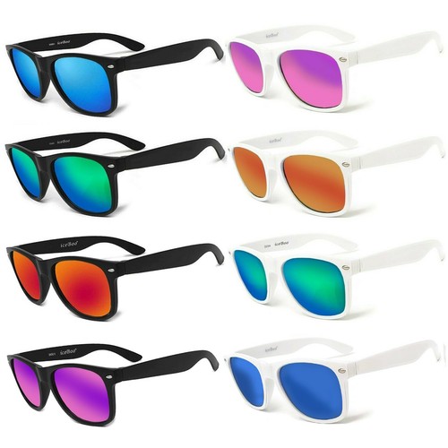 Sunclasses Light Weight Black frame Sunclasses Blue, Green Mirrored outer lens Men_voghion.com