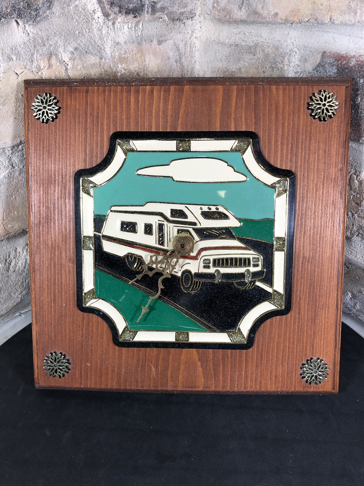 Rare 1989 Vintage RV Camping Recreational Vehicle Wood Wall 