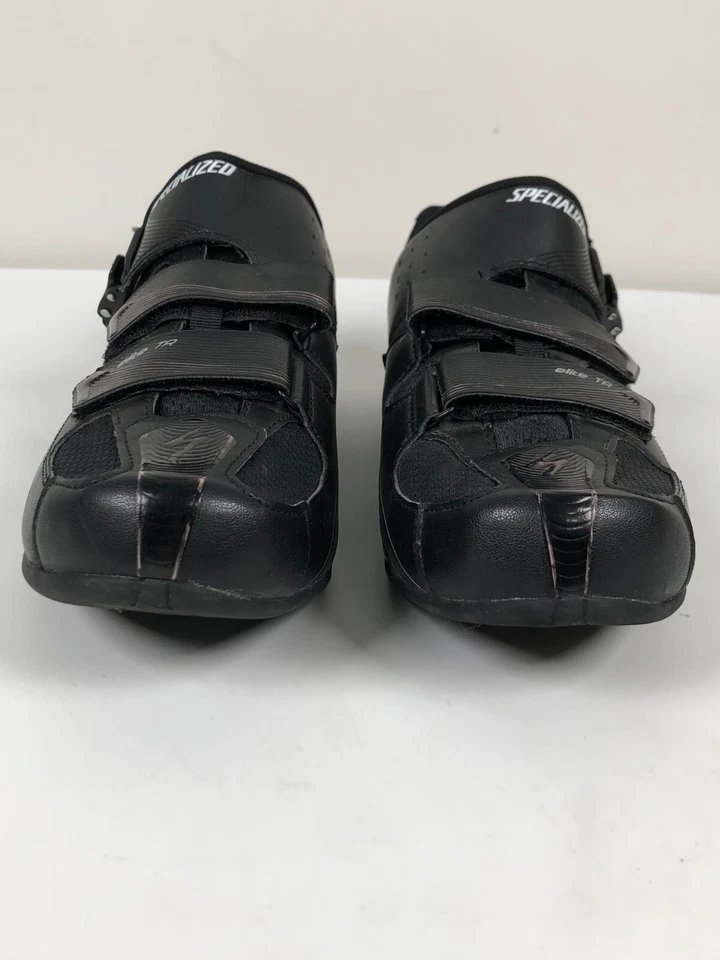 Zapatillas deportivas Specialized para hombre talla 14,5 EE. UU. negras Elite TR para ciclismo Foto 3 de 4