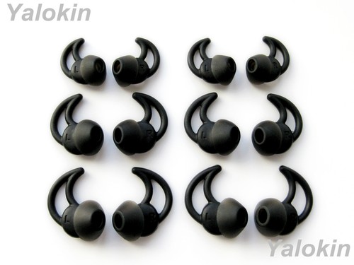 12 pcs: 6 Pairs SML (B) Noise Isolation Comfort Earbuds Eartips for ie2 and ie2i - Afbeelding 1 van 12