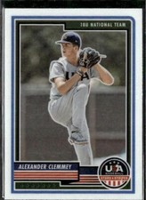2023 Panini USA Baseball Stars & Stripes #43 Alexander Clemmey