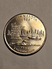 Minnesota Washington Quarter WDDR-017 2005 au choix UNC