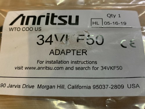Nuovo adattatore di precisione Anritsu 34VKF50; DC a 43,5 GHz; V(m) - K(f); 50 Ohm - Foto 7 di 7