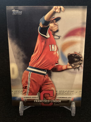 francisco lindor throwback jersey