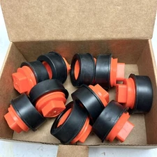 QTY OF 10 921502" CONE PLUG TEST DWV