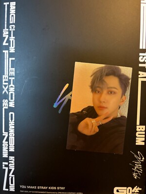 STRAY KIDS [GO LIFE] Autographed Signed Promo Album STRAYKIDS GO生