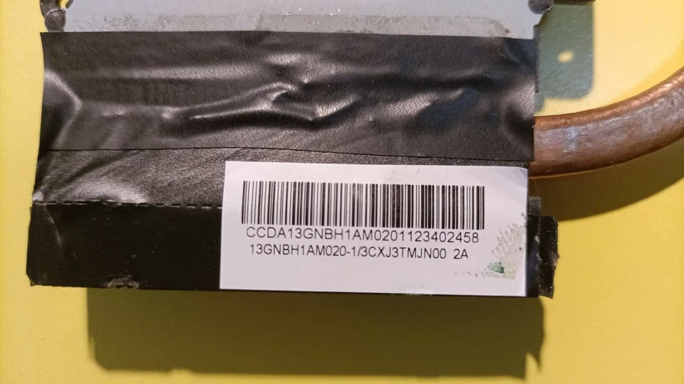 VENTOLA, FAN + dissipatore notebook ORIGINALE ASUS F55A - Immagine 4 di 4