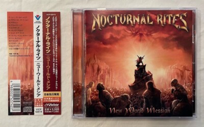 Nocturnal Rites - New World Messiah + 2 Bonus (Japan CD w/OBI) VICP-62619