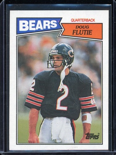 1987 Topps DOUG FLUTIE rookie rc #45 bc lions stampeders - 第 1/2 張圖片