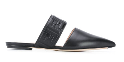 fendi ff buckle mule