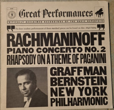 Great Performances Rachmaninoff Bernstein NY Philharmonic Rhapsody Theme Paganin