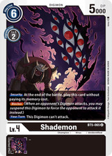 BT5-065 Shademon U Black Digimon 2020 TCG BT05 Battle of Omni Booster