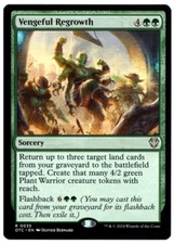 Vengeful Regrowth 0035 Non Foil Rare Outlaws of Thunder Junction MTG Near Mint