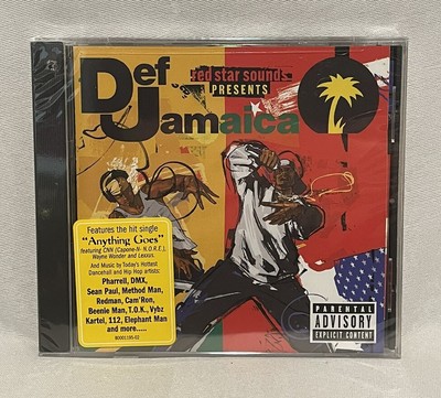 DEF JAMAICA CD - DEF JAM - 15 TRACKS -  NEW SEALED