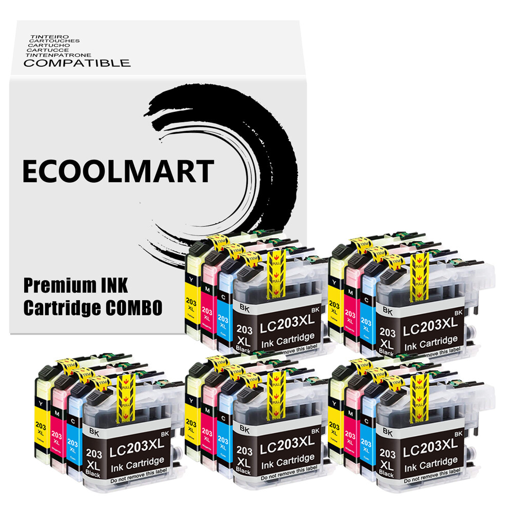 20PK Ink Cartridge fits Brother LC203 LC201 MFC-J4420DW MFC-J885DW J680DW