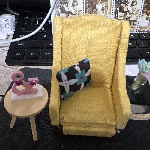 dollhouse miniature Living room set furniture - Picture 3 of 7