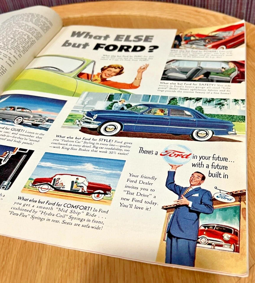 1950 SEPTEMBER 30 COLLIER'S MAGAZINE - Capone Gang - Jet Strike Over Korea - Image 3 of 4