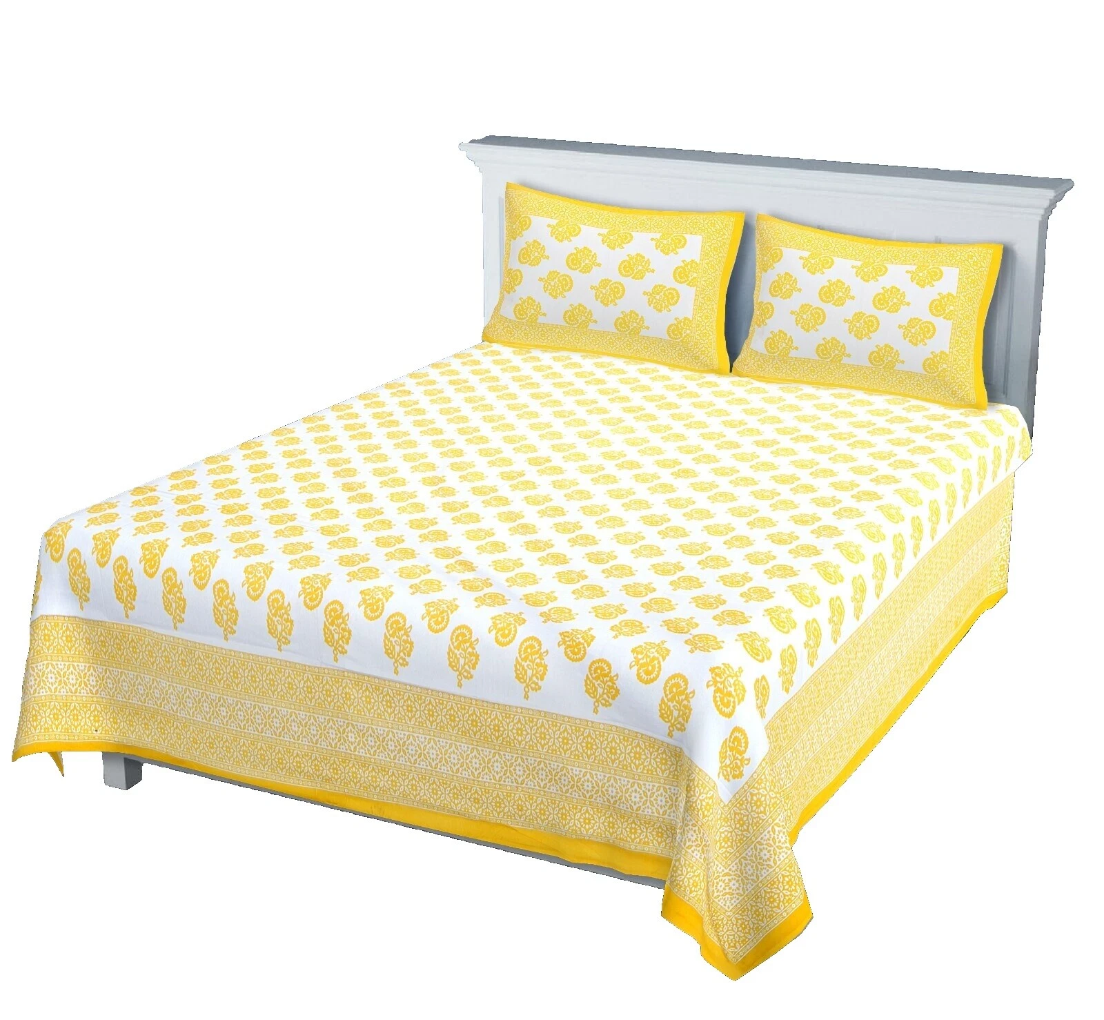 Handmade Floral Bed Sheets