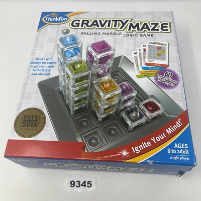 Gravity Maze Falling Marble Critical Thinking ThinkFun - New Open Box 