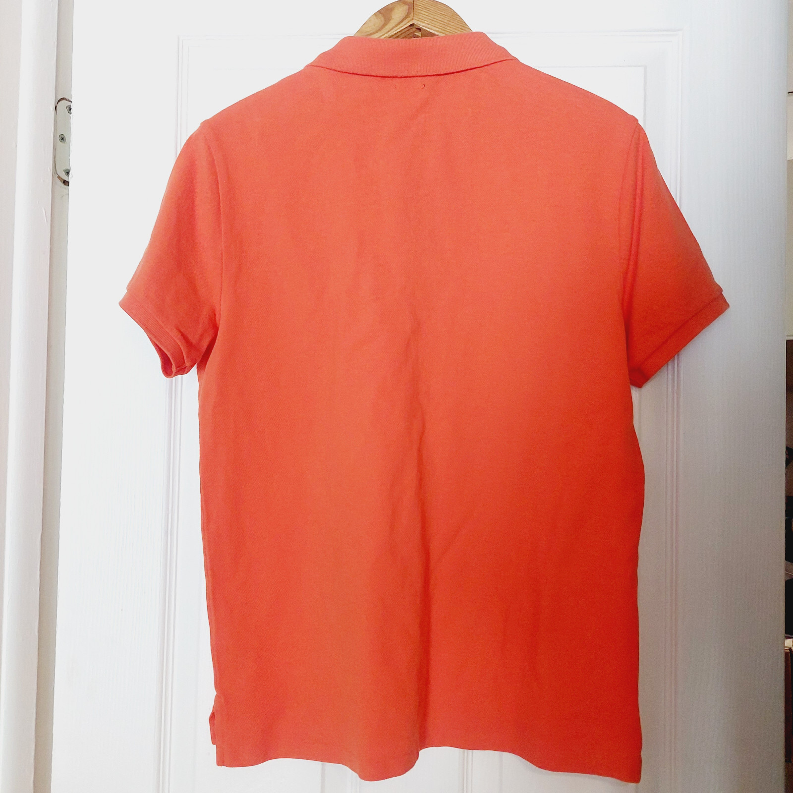 Polo Ralph Lauren T Shirt Uomo Arancione Blu Pony Personalizzata Slim Fit Nautica Taglia L