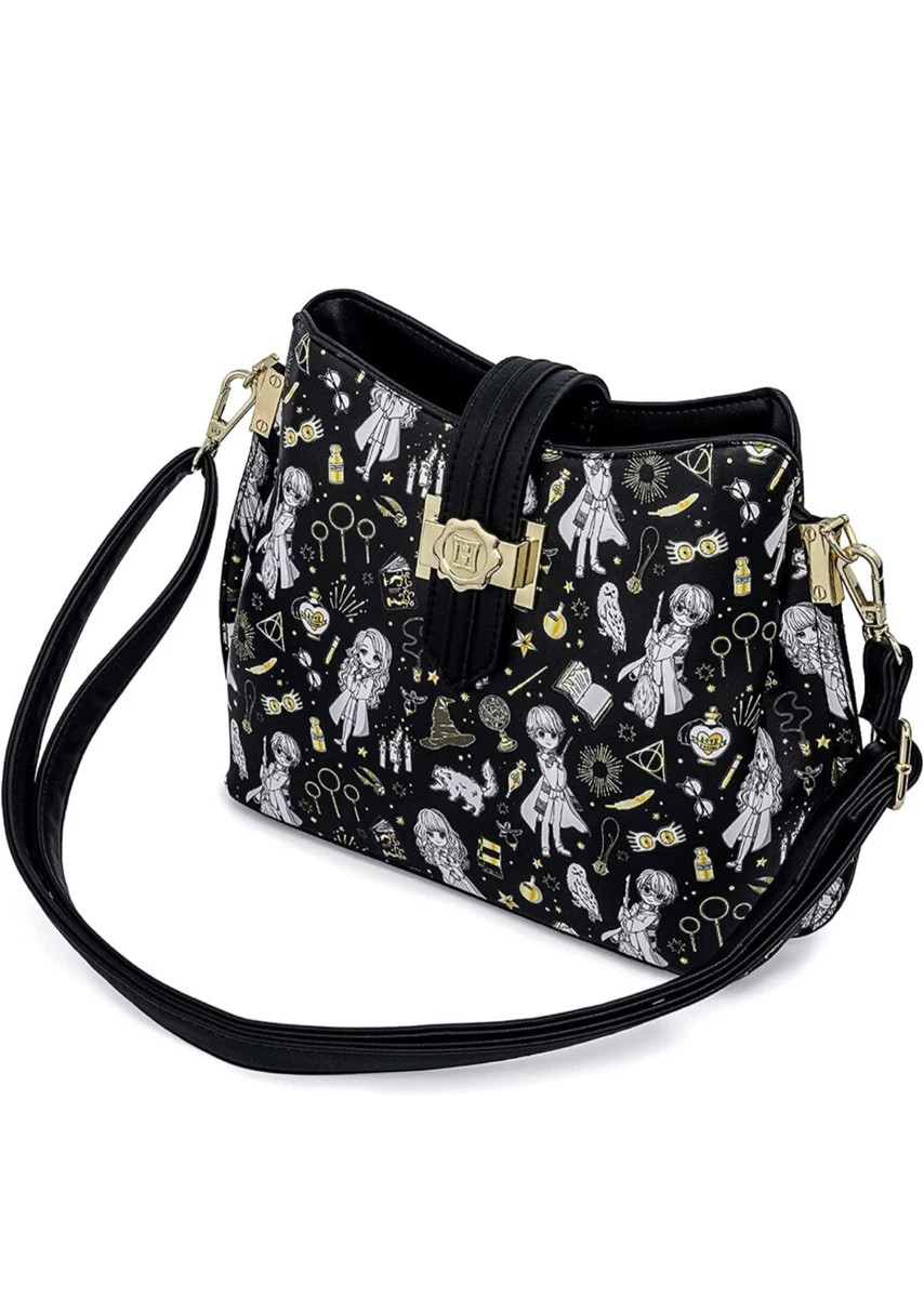 Loungefly Harry Potter Magical Elements All Over Print Crossbody