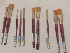 AMAZING DEAL!!! 10 Grumbacher Goldenedge Artist Brushes. Brand New!!!!