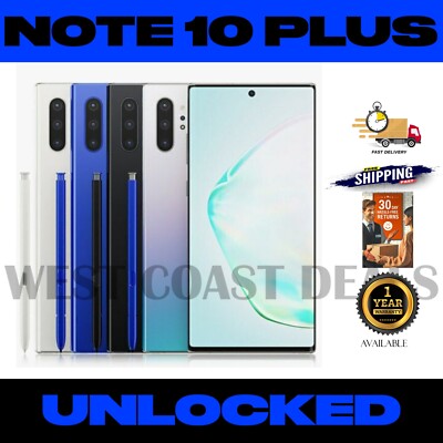 New Samsung Galaxy NOTE 10+ Plus N975U 256GB AT&T T-Mobile Verizon Unlocked
